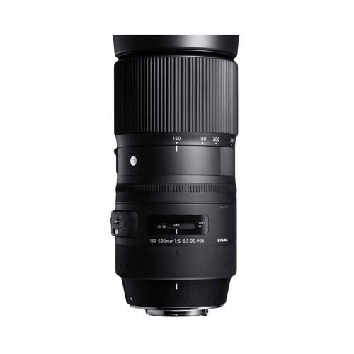 Sigma 150-600mm f/5-6.3 DG OS HSM Contemporary Lens for Nikon with Mini 1TB External Hard Drive and Accessory Bundle