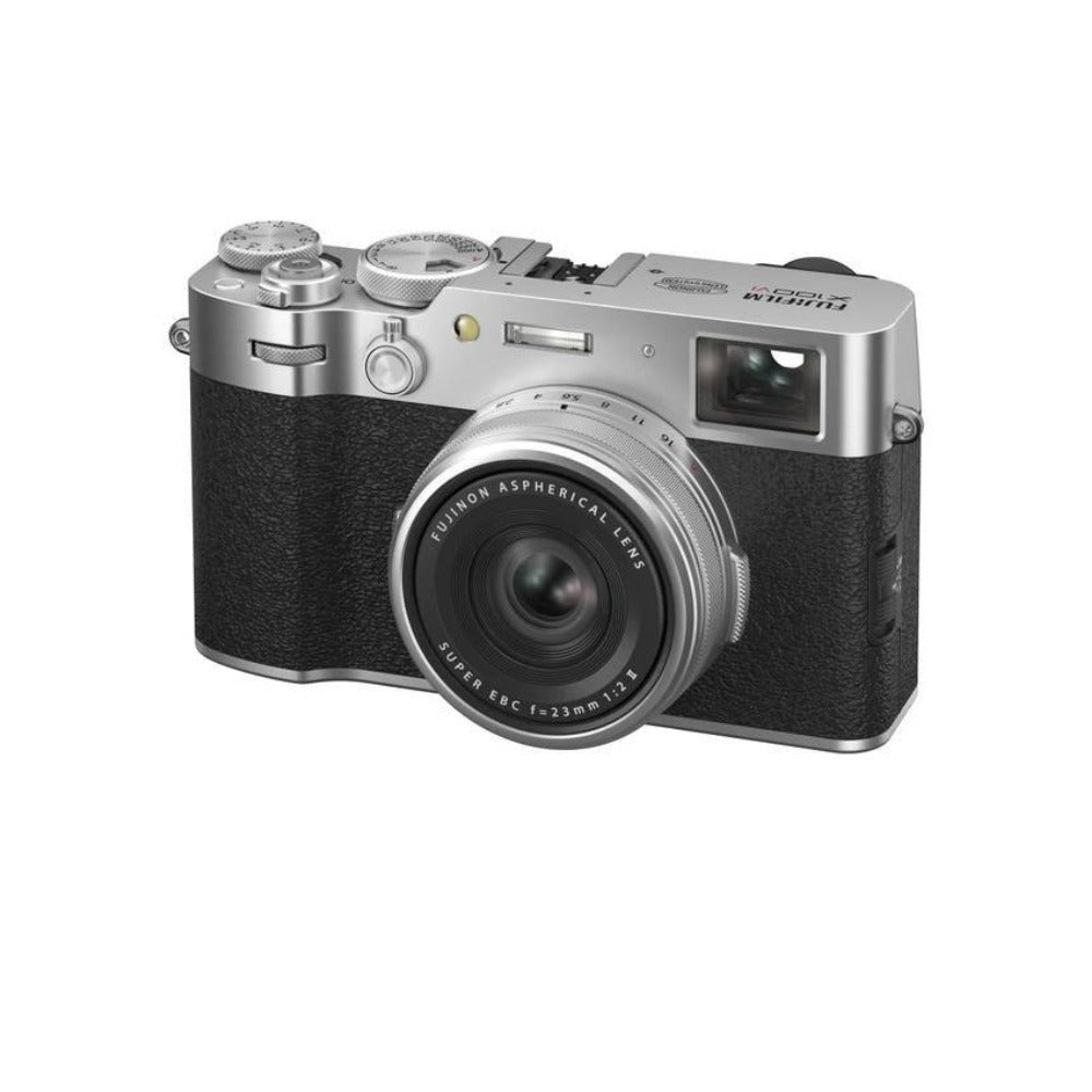 Fujifilm X100VI Mirrorless Digital Camera with 23mm f/2 Fixed Lens (Silver)