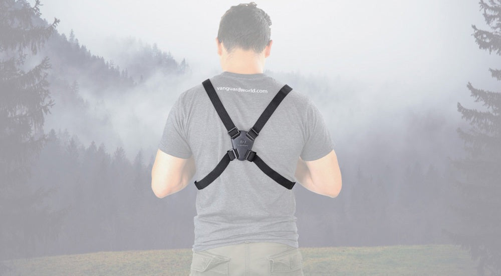 Vanguard Optic Guard Hunting Binocular Strap/Harness (Camo)