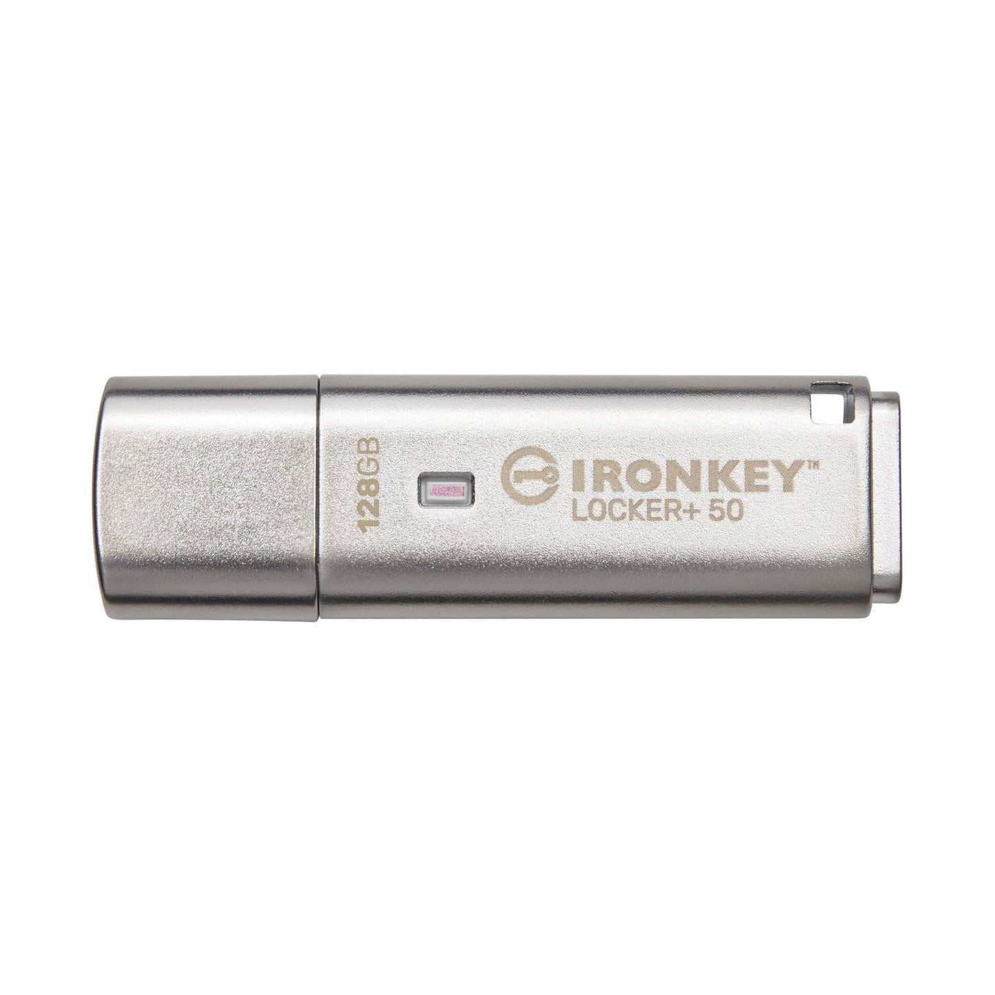 Kingston 128GB IronKey Locker+ 50 USB Type-A Flash Drive