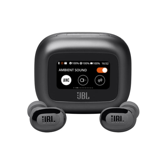 JBL Live Buds 3 True Wireless Noise-Cancelling Earbuds with Smart Case (Black)