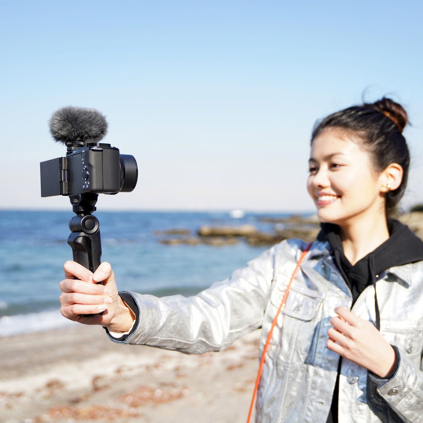 Sony Vlogger Shotgun Microphone, MI (Multi-interface) Shoe (ECM-G1)