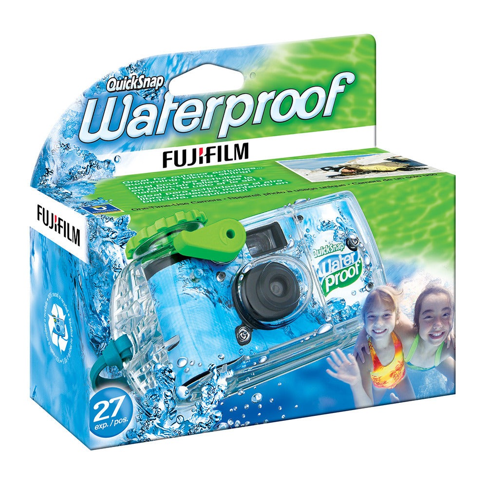 Fujifilm Quicksnap 800 Waterproof 35 millimeter Disposable Camera (2 Packs)