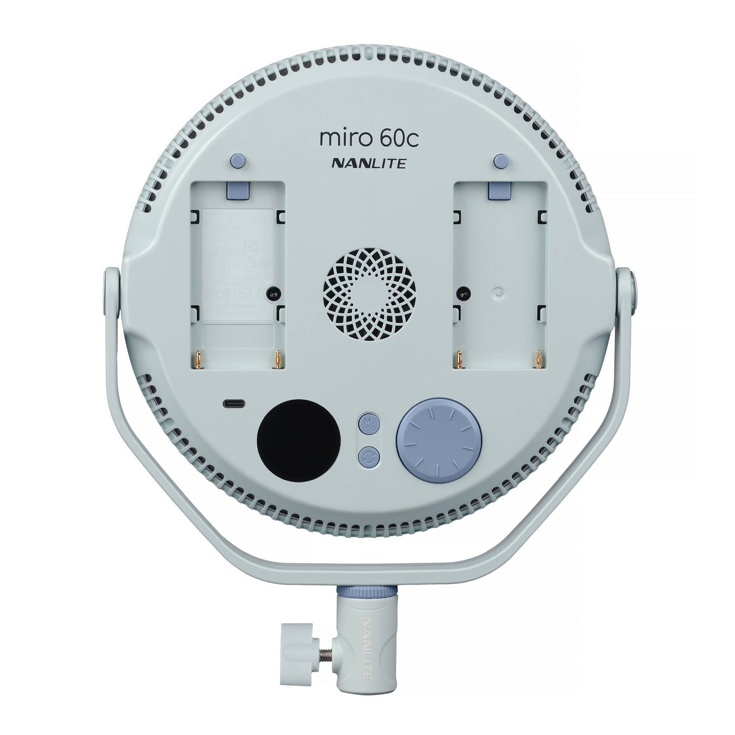 Nanlite miro 60C LED Full-Color Round Panel Light (Mint Blue)