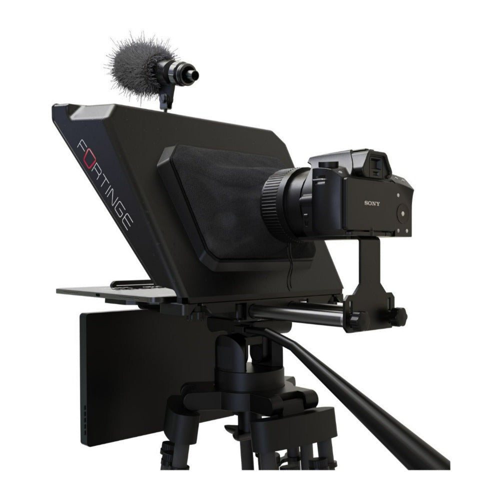 Fortinge NOA III Tablet Teleprompter with 13-Inch Device Support and Mini BT1 Remote Controller