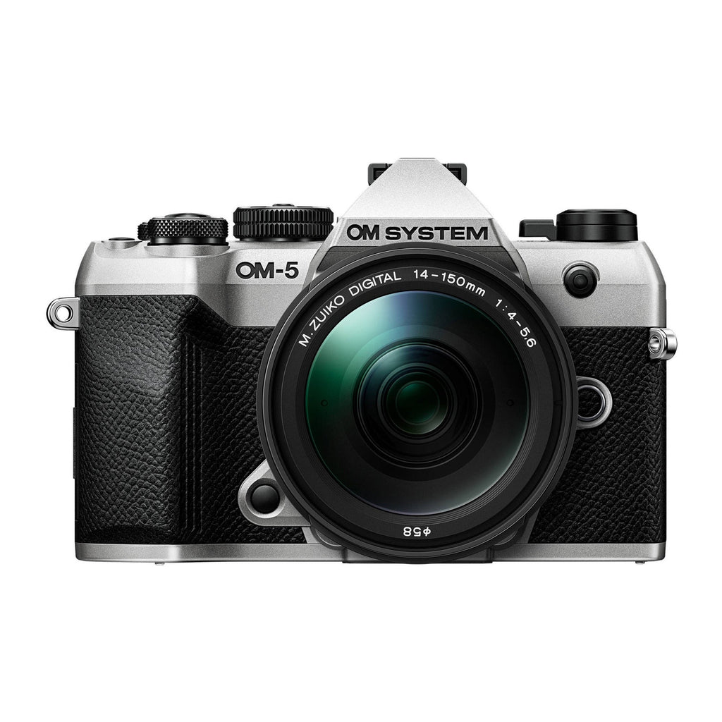 OM SYSTEM OM-5 Mark II Mirrorless Camera with 14-150mm f/4-5.6 II Lens (Silver)