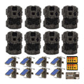 Stealth Cam DS4K 32MP Ultimate Camera with Solar Power Panels Bundle (8-Pack)
