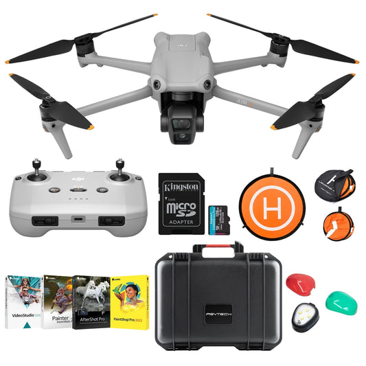 DJI Air 3 Drone Fly More Combo with RC-N2 Controller Complete Kit