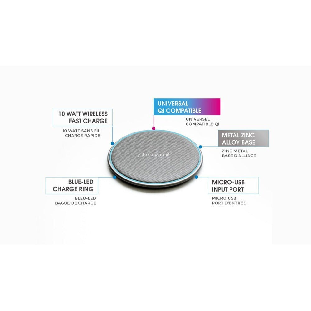 Phonesuit Energy Core Wireless Qi Charging Pad
