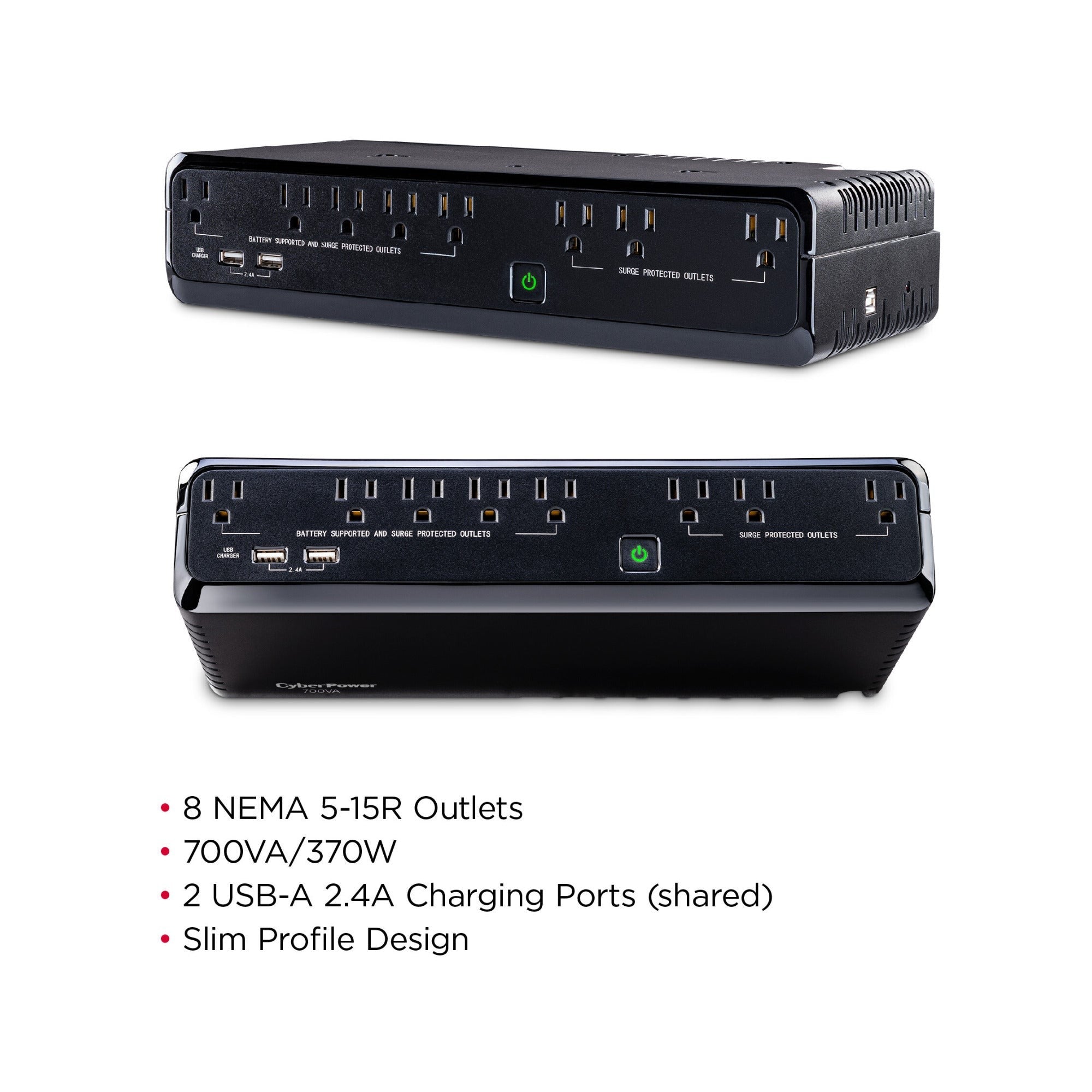 CyberPower SL700U Standby Series UPS Battery Backup and Surge Protector