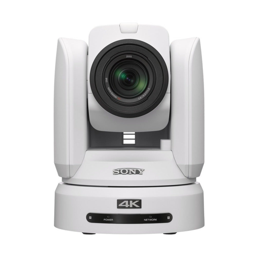 Sony BRC-X1000/WPW 4K PTZ Camera with 1-Inch CMOS Sensor and PoE+ (White)