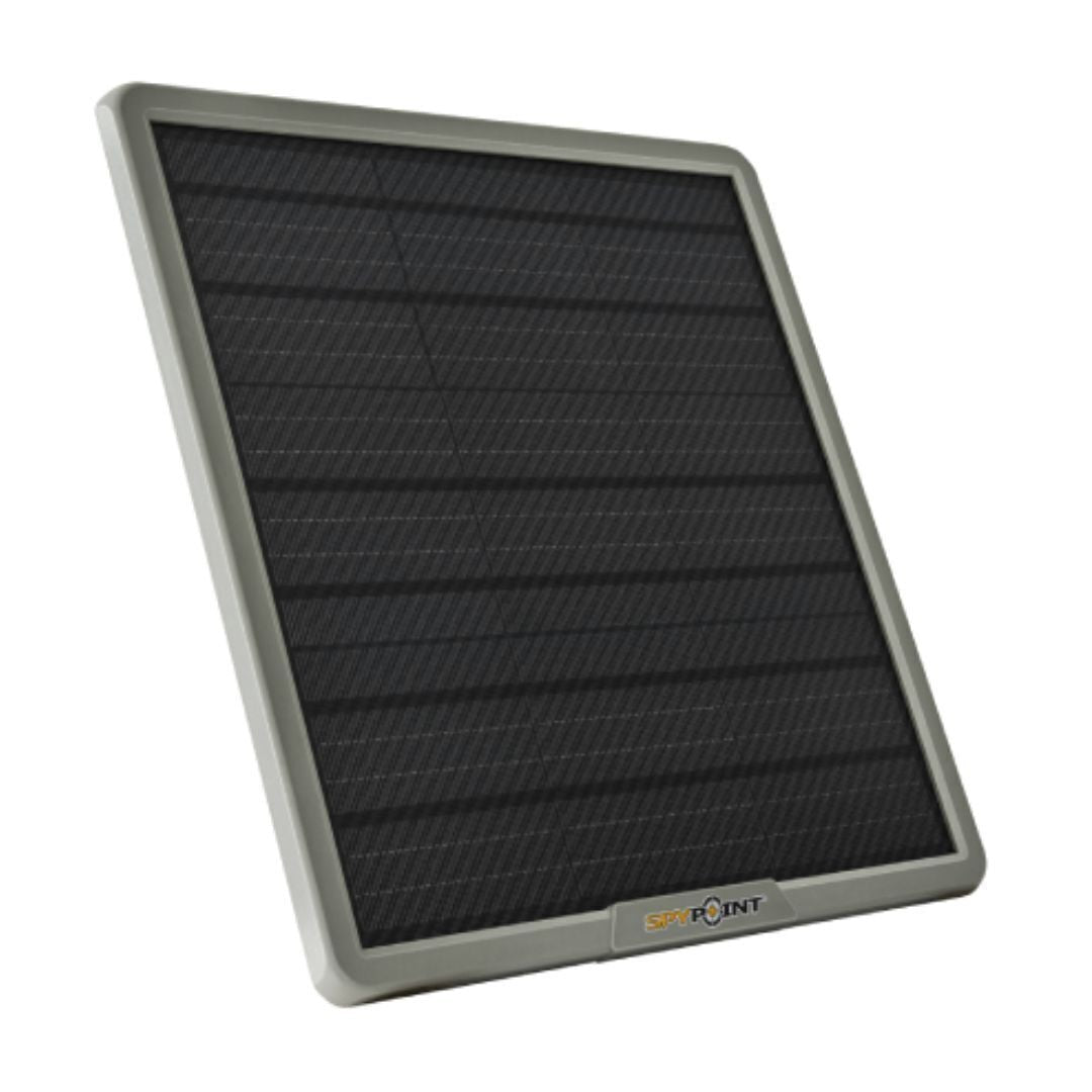 Spypoint 10-Watt Solar Panel for Trail Camera Bundle with 32GB Memory Card and Reader