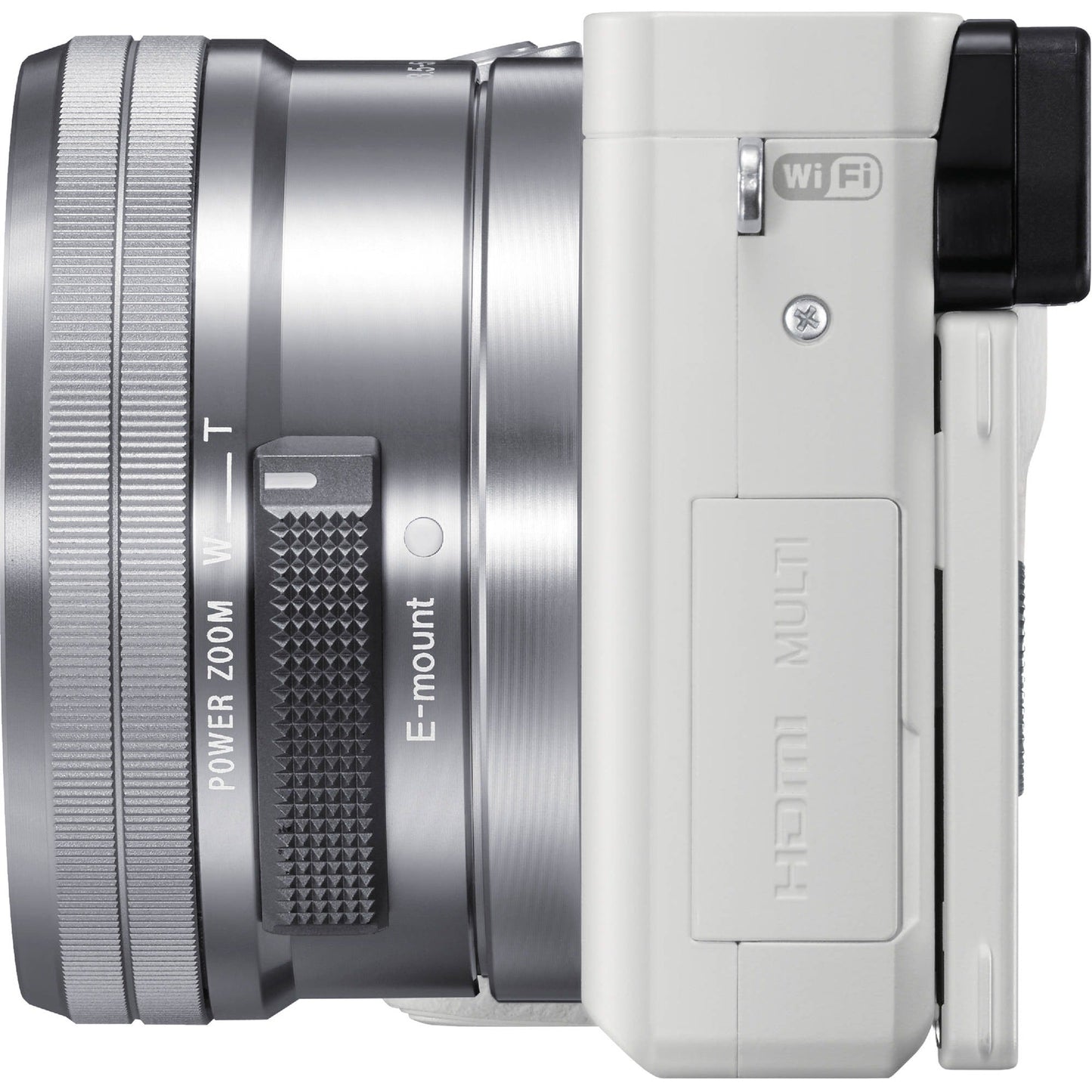 Sony Alpha a6000 24.3MP Mirrorless Digital Camera with 16-50mm Lens (White)