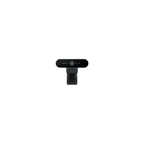 Logitech Brio Ultra HD Webcam for Video Conferencing, Recording, and Streaming (Black) with USB Hub