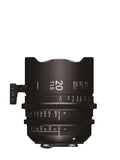 Sigma 20mm T1.5 FF High-Speed Prime Lens for PL Mount