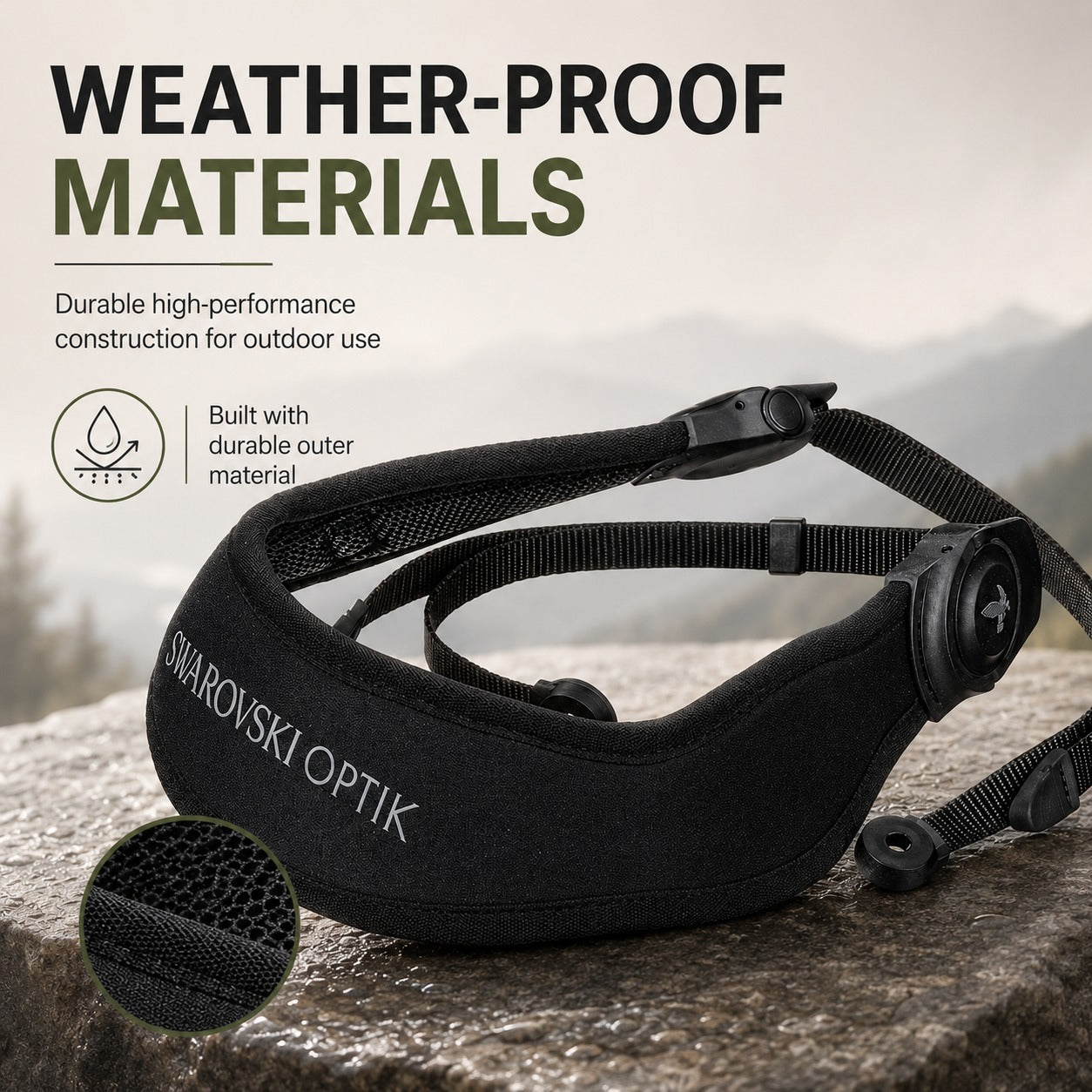 Swarovski Optik UCS Universal Comfort Strap for NL Pure Binoculars