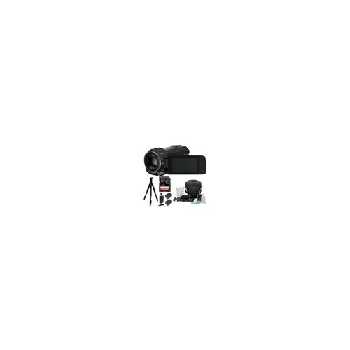 Panasonic HC-V785K Full HD Video Camera Camcorder with 64GB SD Card, Tripod, and Accessories Bundle