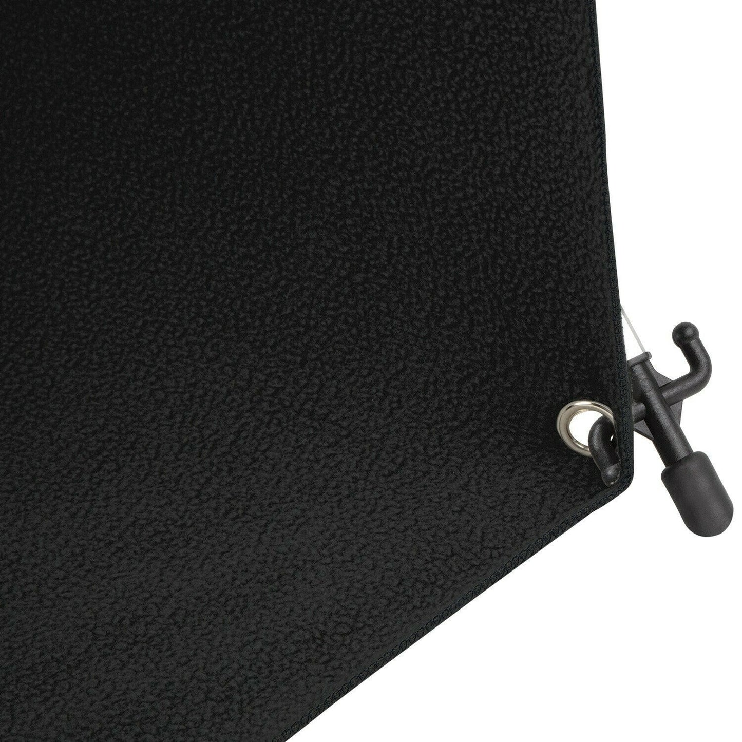 Westcott X-Drop Pro Wrinkle-Resistant 8 x 8 Feet Backdrop (Rich Black)