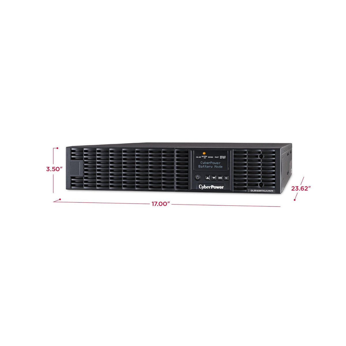 Cyberpower 3000VA/2700W Smart App Online Rack/Tower UPS with Network Card