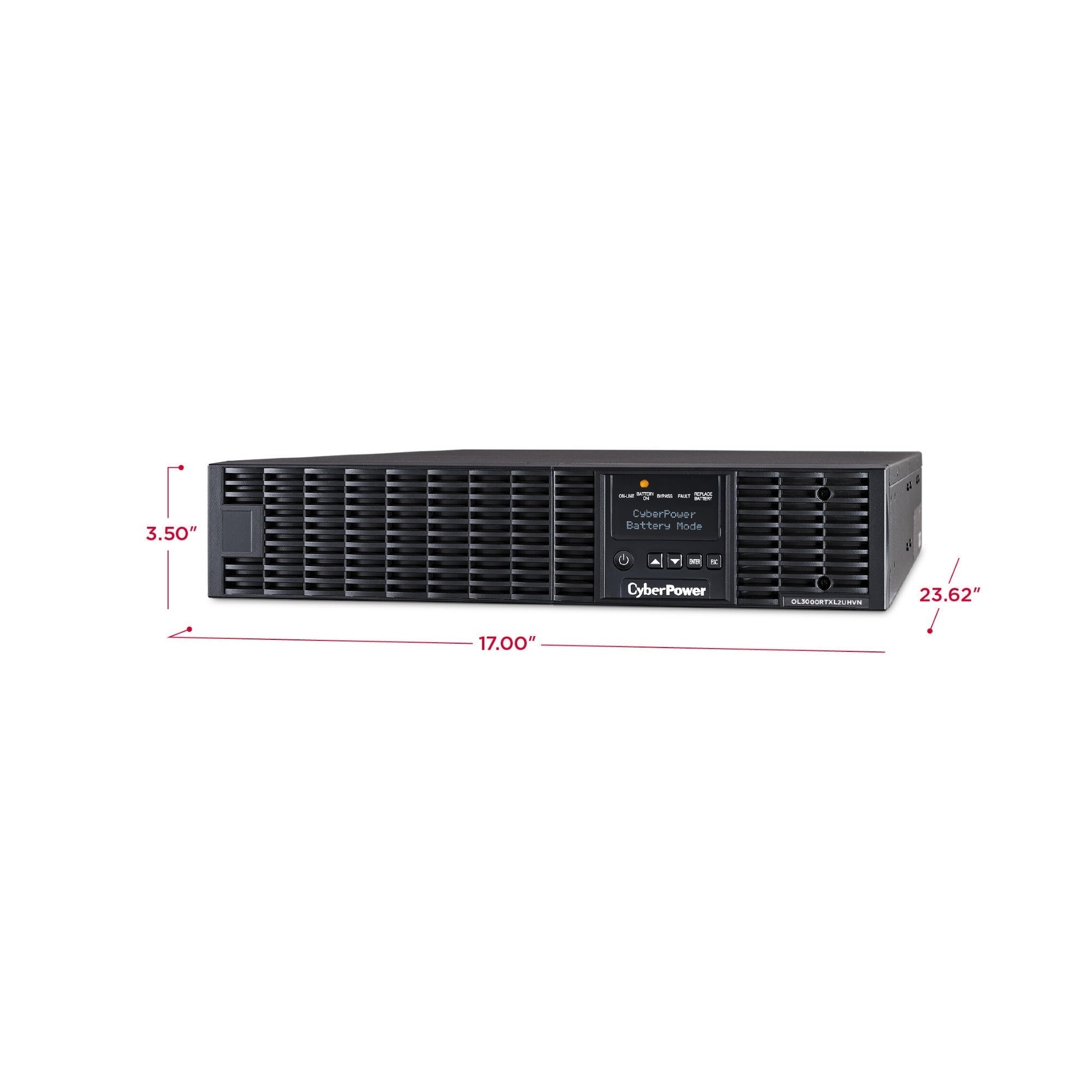 Cyberpower 3000VA/2700W Smart App Online Rack/Tower UPS with Network Card