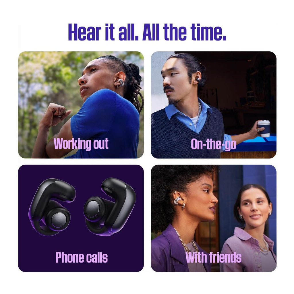 Bose Ultra Open True Wireless Earbuds (Midnight Violet)