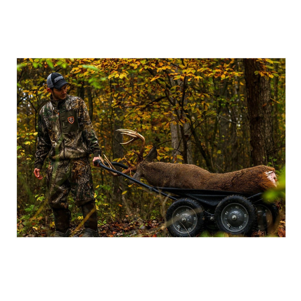 Hawk Crawler Deer Cart with Dual 360 Degree Axles (500-lbs Capacity)
