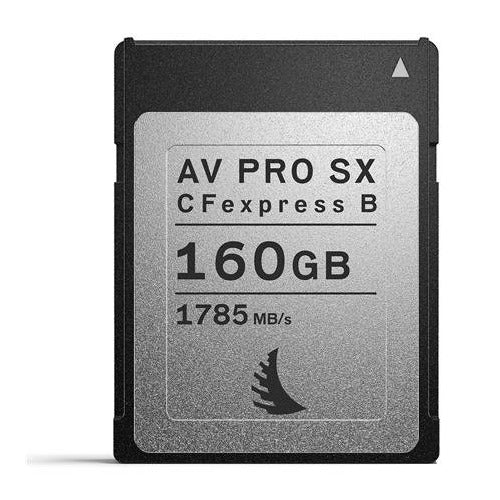 Angelbird AV PRO CFexpress 2.0 Type B SX 160 GB 1785 MB/s Read and 1600 MB/s Write Speed Memory Card