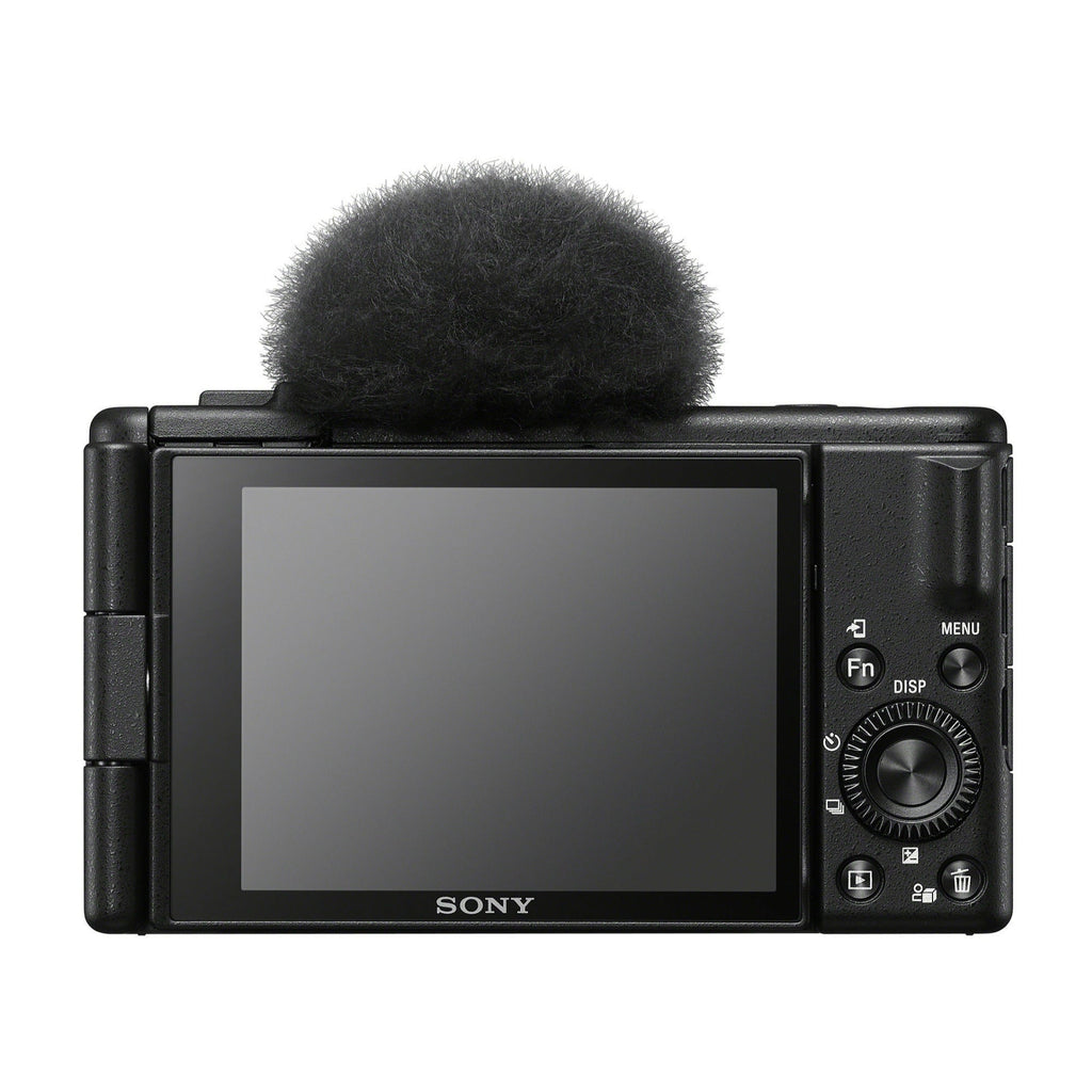 Sony ZV-1F Vlog Camera for Content Creators and Vloggers (Black) Bundle