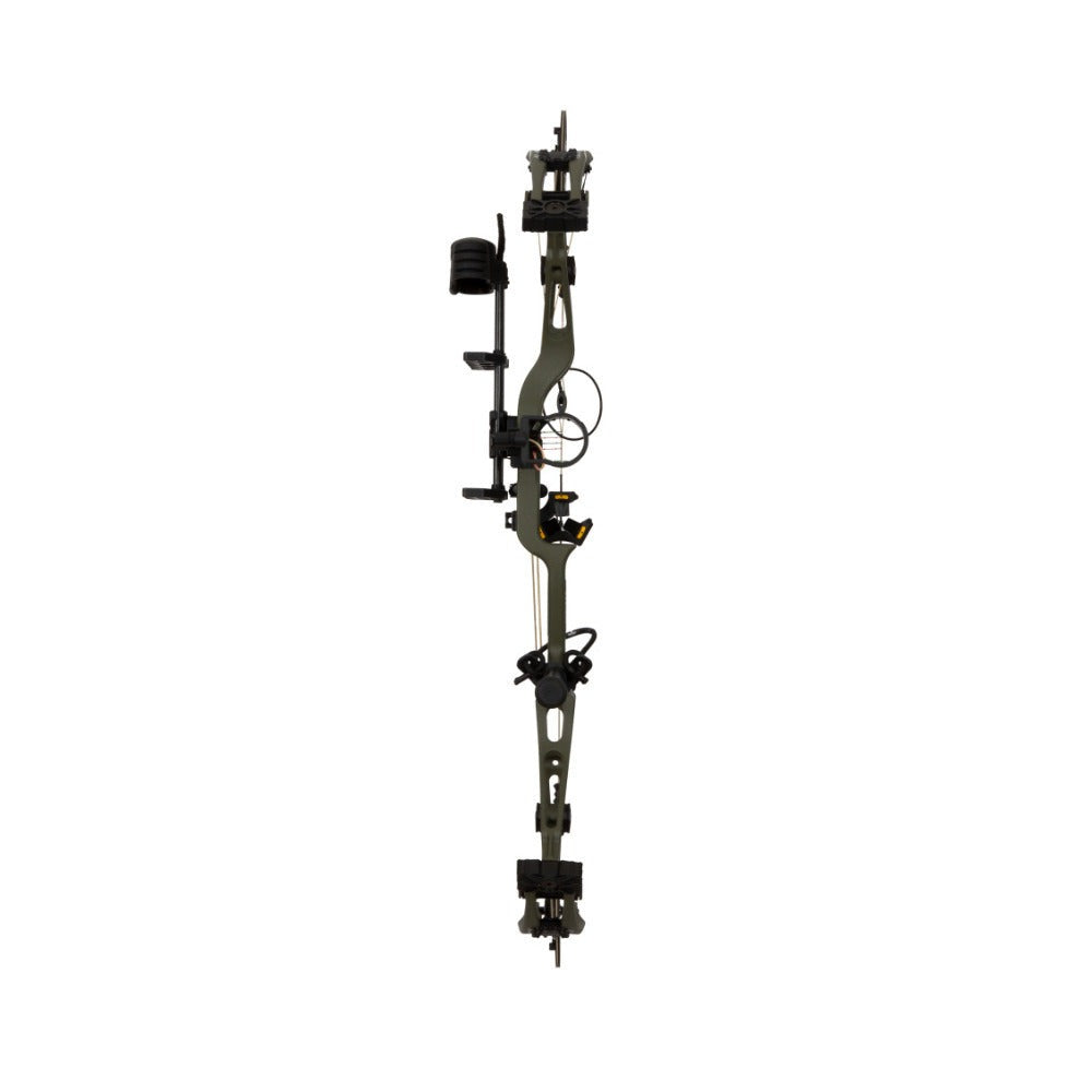 Bear Archery Alaskan XT RTH Compound Bow 25‐30 Draw Length 335 FPS Bow (Olive, Right Hand)