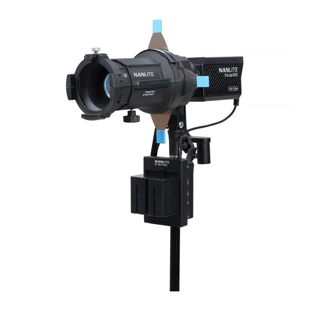 Nanlite Forza 60C Kit with FM Mount Projection Attachment (19&36)