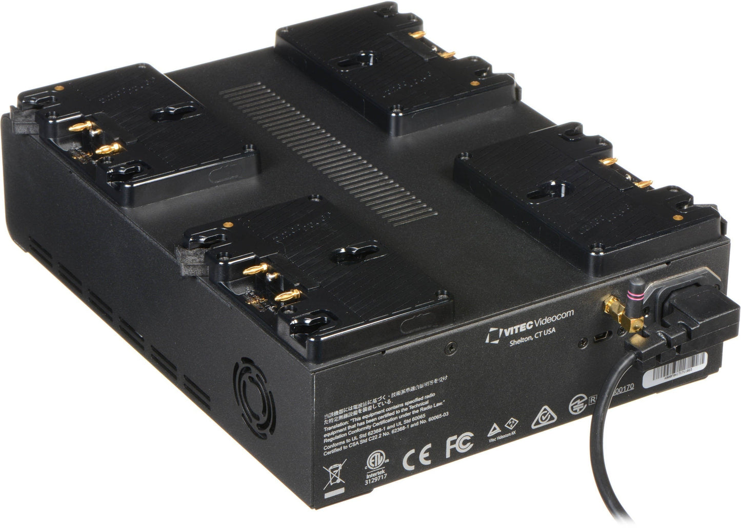 Anton Bauer LP4 Quad Gold-Mount Battery Charger