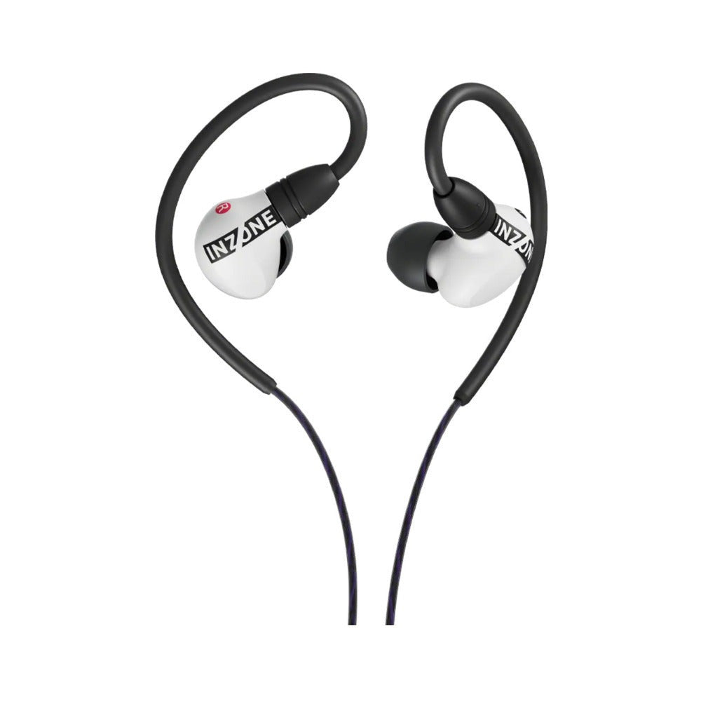 Sony INZONE E9 Wired (White) in-Ear Monitor Bundle with Earbud Replacement Tips