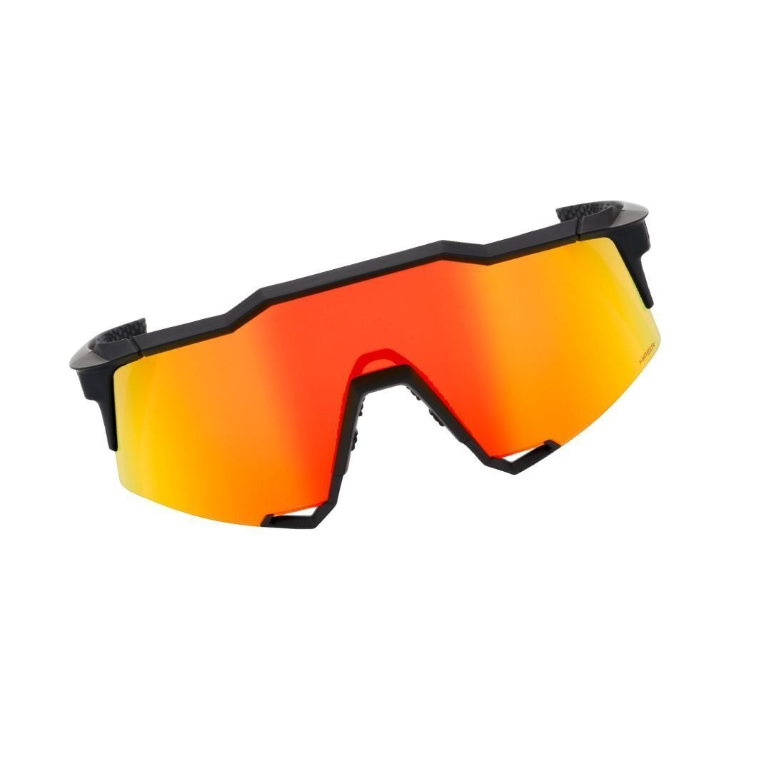 100 Percent Speedcraft Lightweight Polycarbonate Sunglasses (Soft Tact Black)