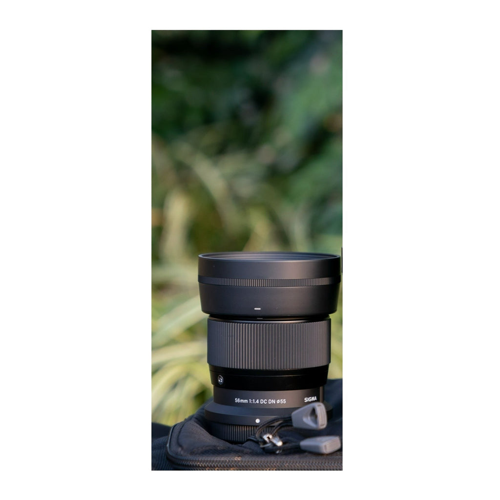 Sigma 56mm F1.4 DC DN Contemporary Lens for Nikon Z Mount with Lens Hood (Black) (Open Box)