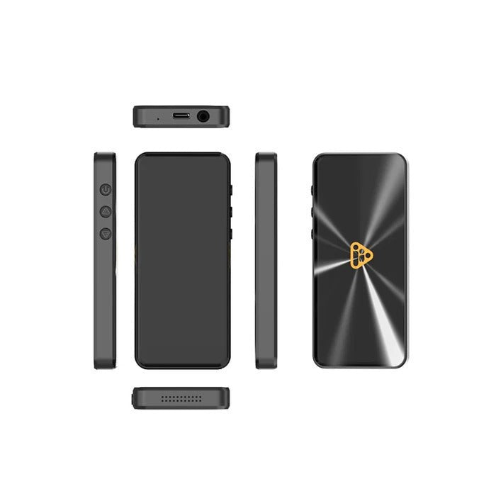 24Six Solo2 Kosher MP3 Player (Black) with Bluetooth, Music, Children's Stories and Torah Shiurim