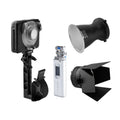 Amaran Ray 60c with Portable Battery, Fresnel Light Modifier, Reflector Bundle