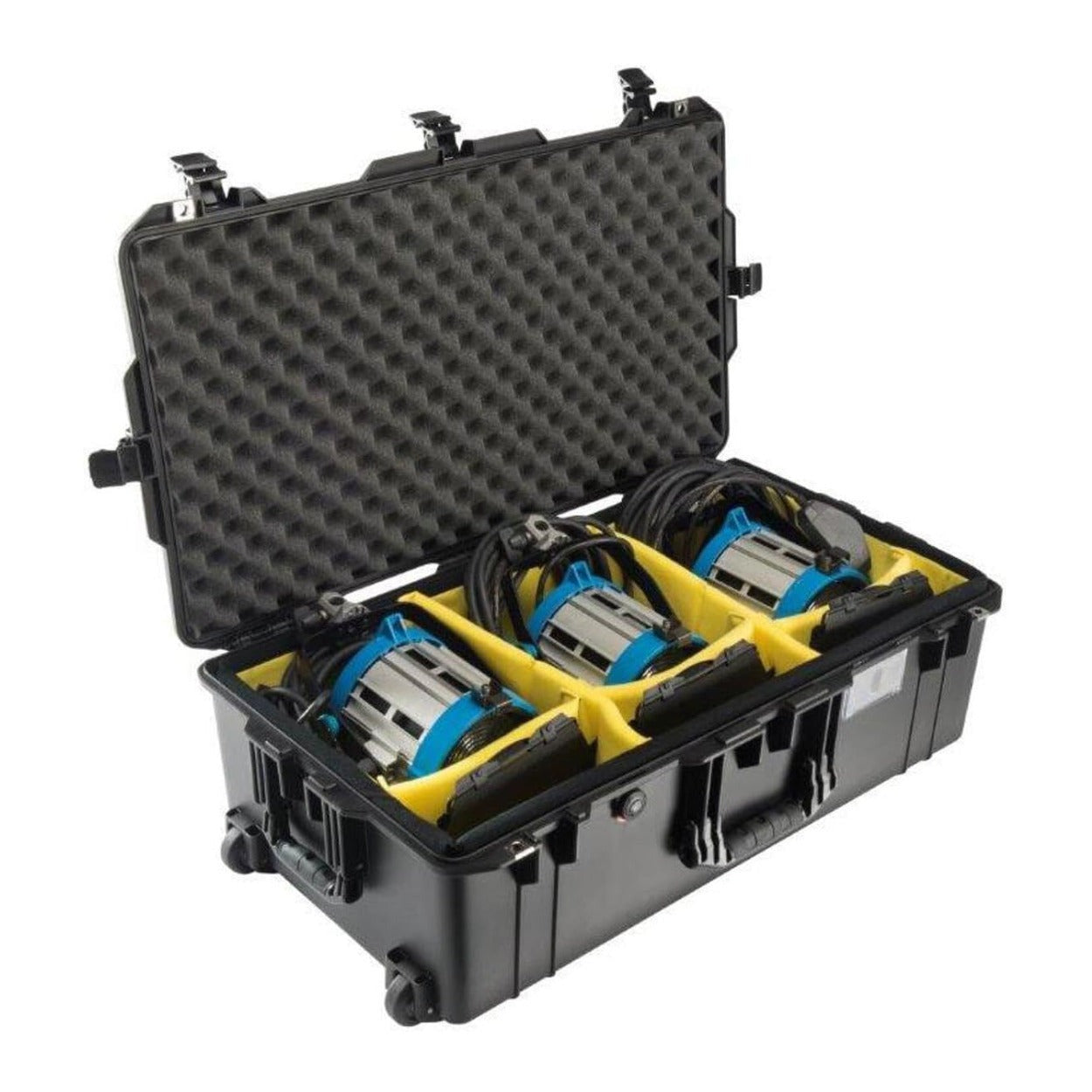 Pelican Air 1615 Wheeled Case with Padded Dividers (Black)