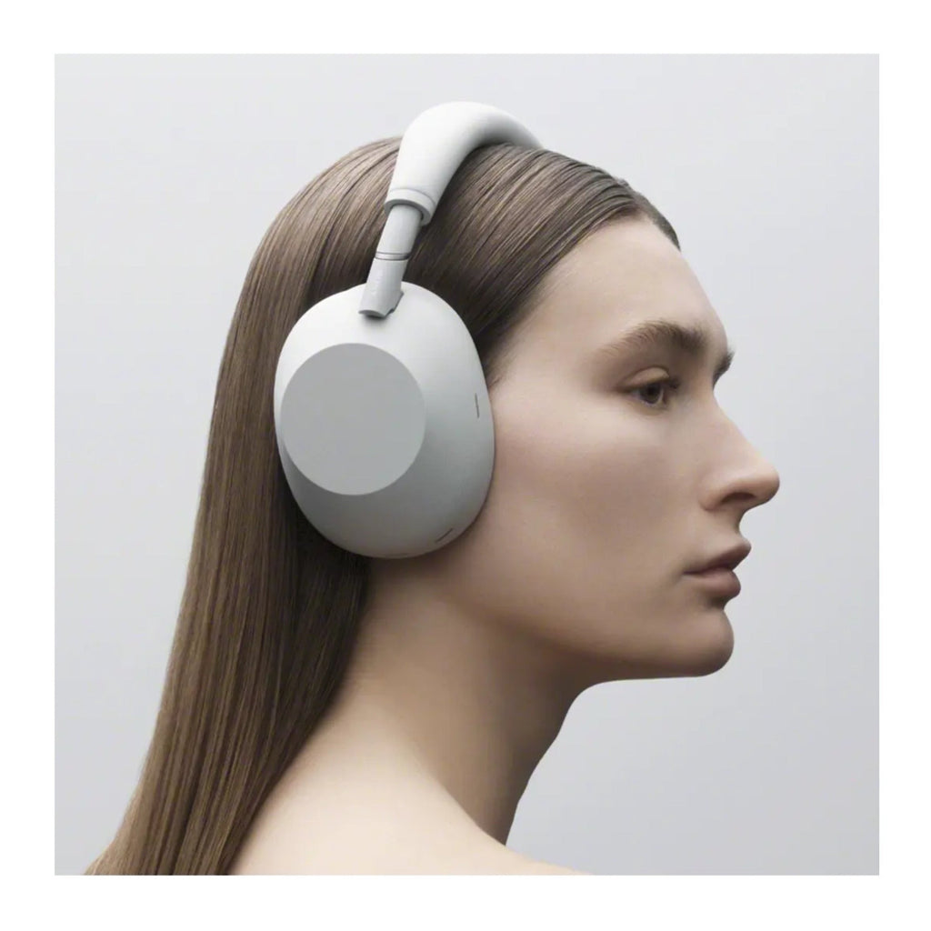Sony WH-1000XM6 Wireless Noise-Canceling Headphones (Silver) with Accessories