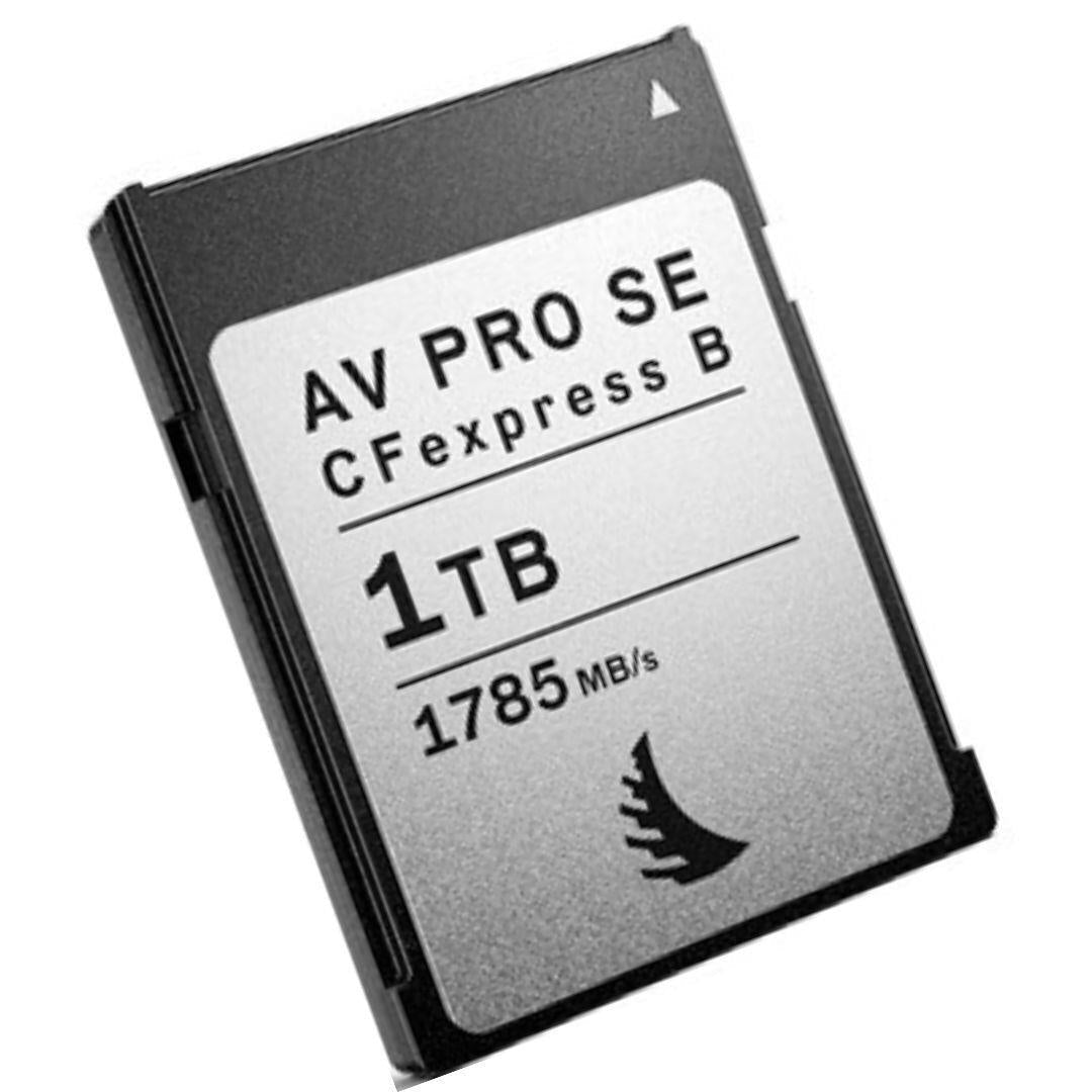 Angelbird AV PRO CFexpress B SE 1 TB Memory Card for 8K Plus Video Recording and 12K Photography