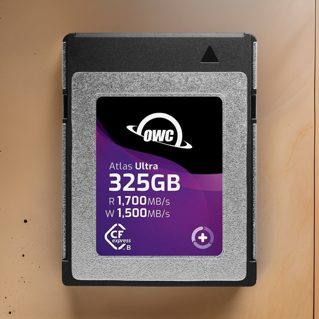 OWC 325GB Atlas Ultra CFExpress 2.0 Type B Card with Atlas Dual CFExpress, and SD Card Reader/Writer