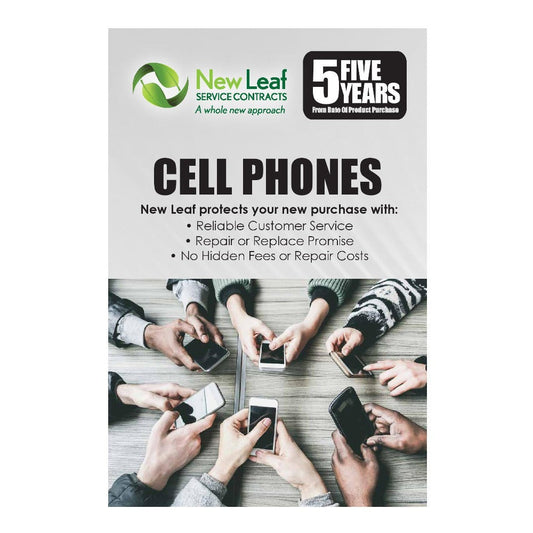 New Leaf 5-Year Cell Phones Service Plan for Products Retailing Under $1500