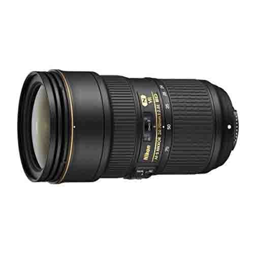 Nikon AF-S NIKKOR 24–70mm f/2.8E ED VR Lens (Open Box)