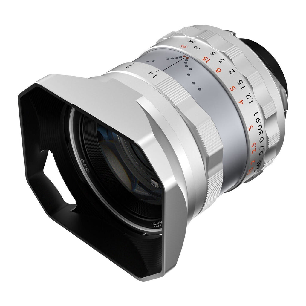 Thypoch Simera 35mm f/1.4 ASPH Type II Lens (Leica M, Silver)
