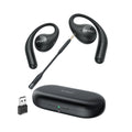 eMeet AirFlow Open-Ear Headphones with Detachable Mic Boom