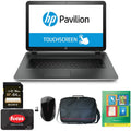 HP Pavilion 17-180ca 17.3" HD+ Touchscreen Laptop Bundle, AMD A10, 8GB RAM, Windows 8.1 (Refurbished)