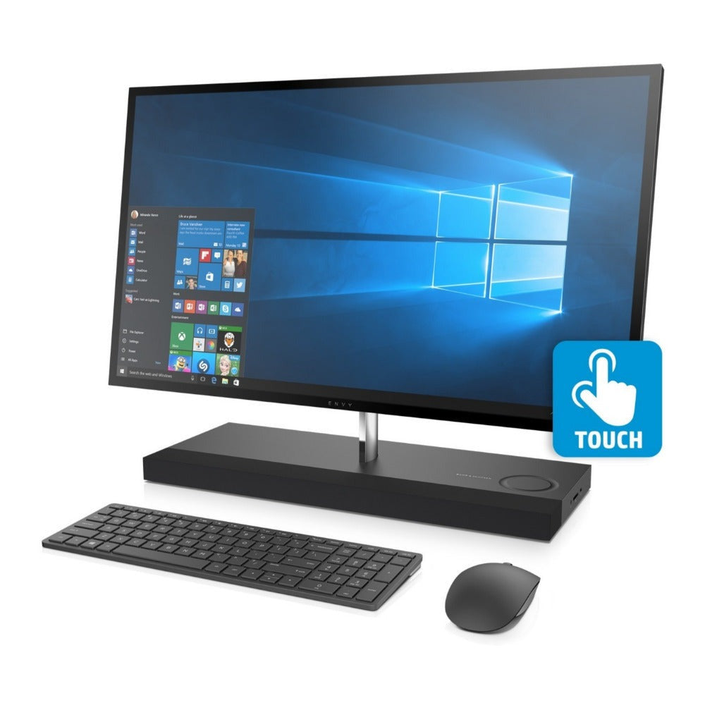 HP Envy 27" QHD Touch All-in-One PC, Intel Core i7-8700T, 16GB RAM, 2TB HDD, GTX 1050 4GB (Certified Refurbished)
