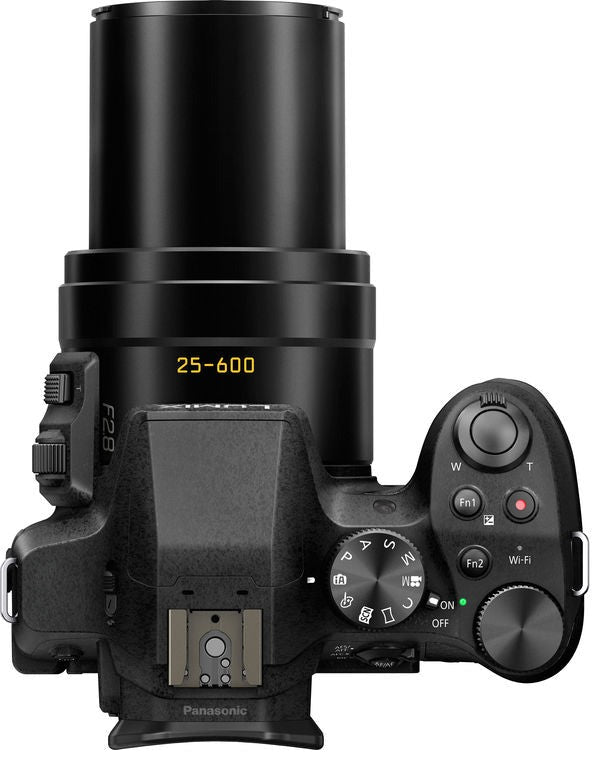 Panasonic LUMIX FZ300 Digital Camera, 4K, 24x f/2.8 Zoom (Black) (Certified Refurbished)