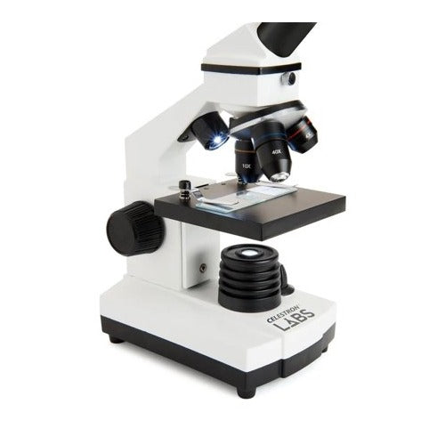 Celestron Labs CM400 Compound Microscope with Rotatable Monocular Head