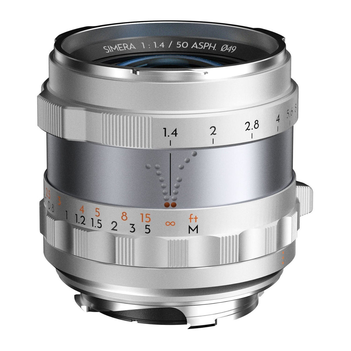 Thypoch Simera 50mm f/1.4 Lens (Leica M, Silver)
