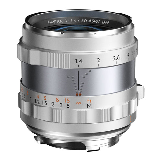 Thypoch Simera 50mm f/1.4 Lens (Leica M, Silver)